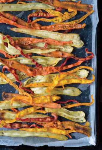 Baked Vegetable Ribbons Recipe